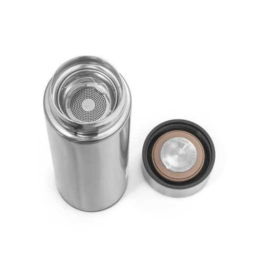Tasse de voyage en acier inox ROSSI de 470mL - Accessoire personnalisable pour entreprise