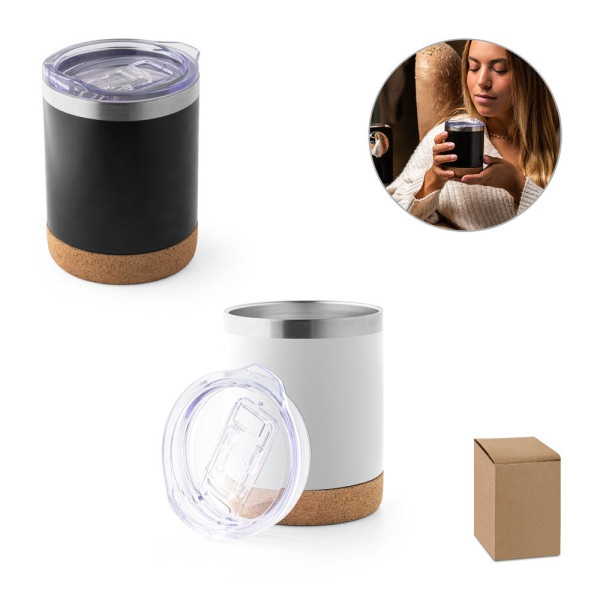 Tumbler de voyage en acier inoxydable 400mL - BCM Goodies
