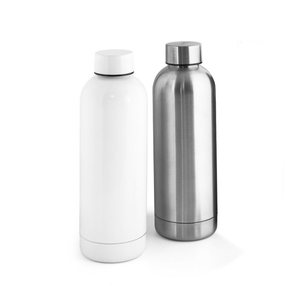 Bouteille en acier inoxydable recyclé personnalisable - BCM Goodies