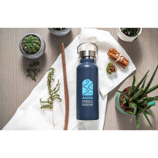 Bouteille en acier inoxydable recyclé avec isolation sous vide de 810 ml - Personnalisable pour entreprises