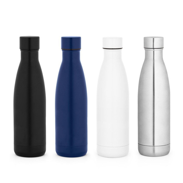 Thermos en acier inoxydable recyclé à 90 % 520 ml - Objet publicitaire écologique pour entreprise