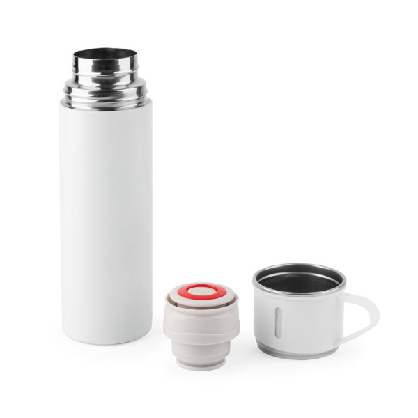 Bouteille en acier inoxydable à double paroi COMANECI de 490 mL - Objet publicitaire durable et élégant