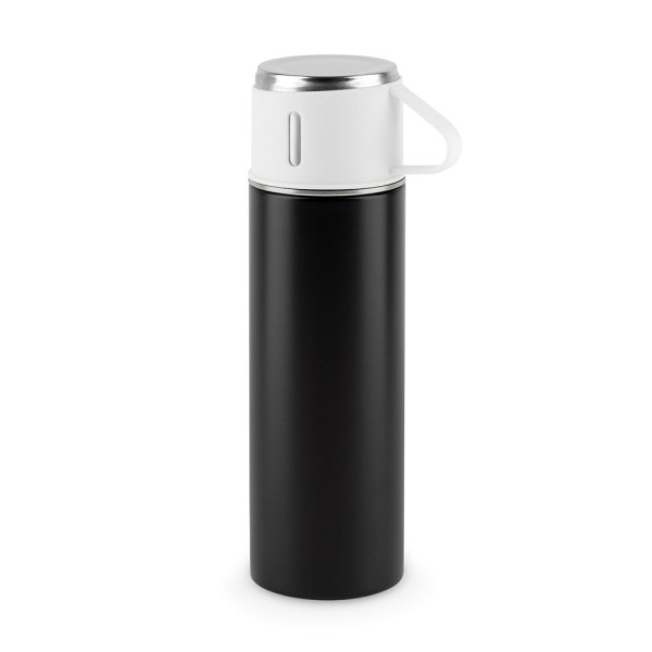 Bouteille en acier inoxydable à double paroi COMANECI de 490 mL - Objet publicitaire durable et élégant