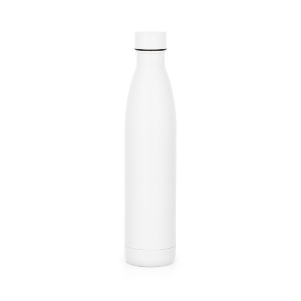 La bouteille RE-BUFFON XL II en acier inoxydable recyclé de 1L, idéale pour les entreprises cherchant des objets personnalisable
