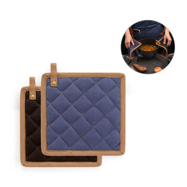 Manique en toile de coton (275 g/m²) personnalisable pour professionnels - BCM Goodies