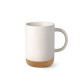 Tasse en céramique CONSTELLATION CORK avec socle en liège 320 ml - Objet publicitaire de qualité