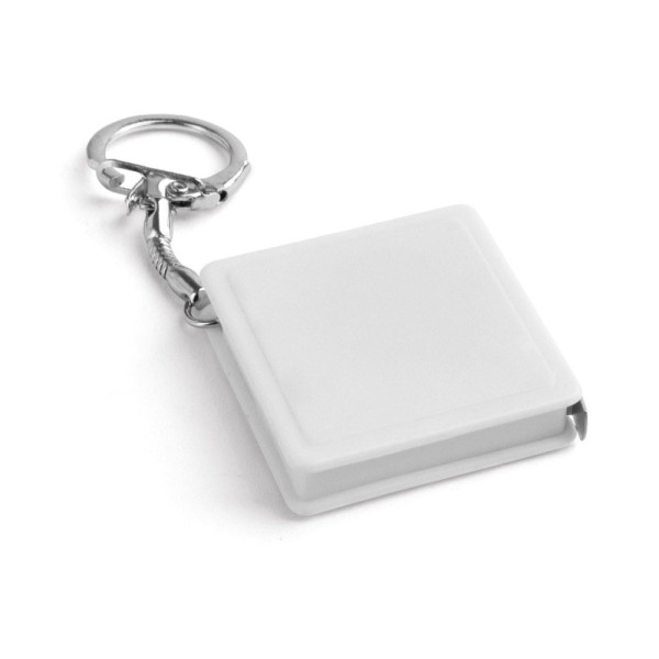 Porte-clés ASHLEY avec ruban à mesurer - Accessoire pratique et personnalisable | BCM Goodies