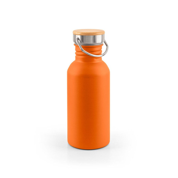 Bouteille en acier inoxydable à simple paroi personnalisable - BCM Goodies