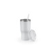 Gobelet de voyage compact en acier inoxydable recyclé 600mL personnalisable - JOYNER M. - BCM Goodies