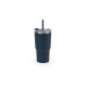 Gobelet de voyage compact en acier inoxydable recyclé 600mL personnalisable - JOYNER M. - BCM Goodies