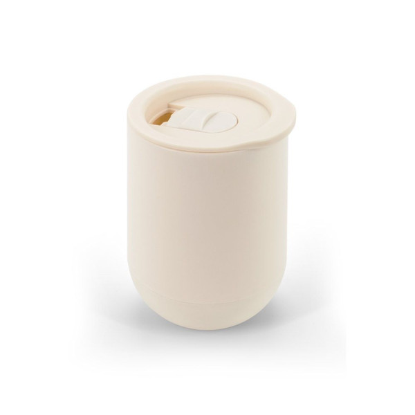 Tasse de voyage en PP à double paroi isolée à l'air ADLINGTON - Objet publicitaire résistant et durable, idéal pour renforc