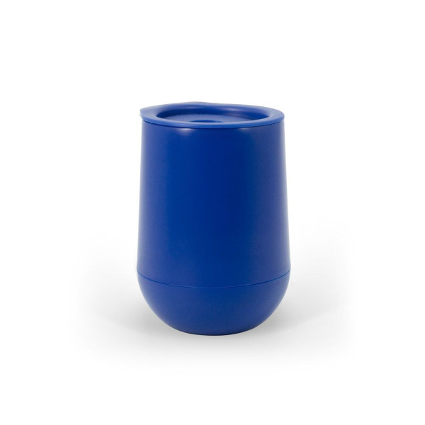 Tasse de voyage en PP à double paroi isolée à l'air ADLINGTON - Objet publicitaire résistant et durable, idéal pour renforc