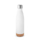 Thermos SOLBERG 560mL en acier inoxydable avec base en liège - Personnalisable pour entreprise