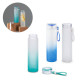 Bouteille personnalisable en verre borosilicate avec bouchon en AS de 470 mL - BCM Goodies