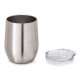Verre de voyage en acier inoxydable de 400 mL - Marque RONDE - BCM Goodies