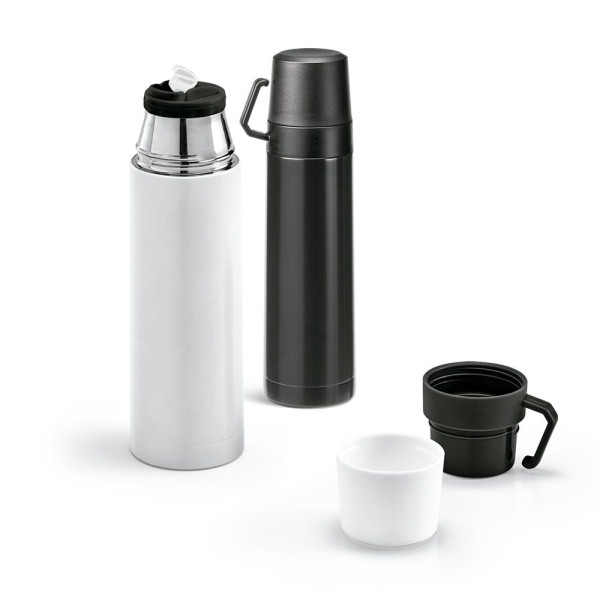 Thermos SAFE 490mL en acier inoxydable et PP - BCM Goodies