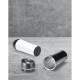 Mug de voyage personnalisable en acier inoxydable et PP - Contenance 470mL
