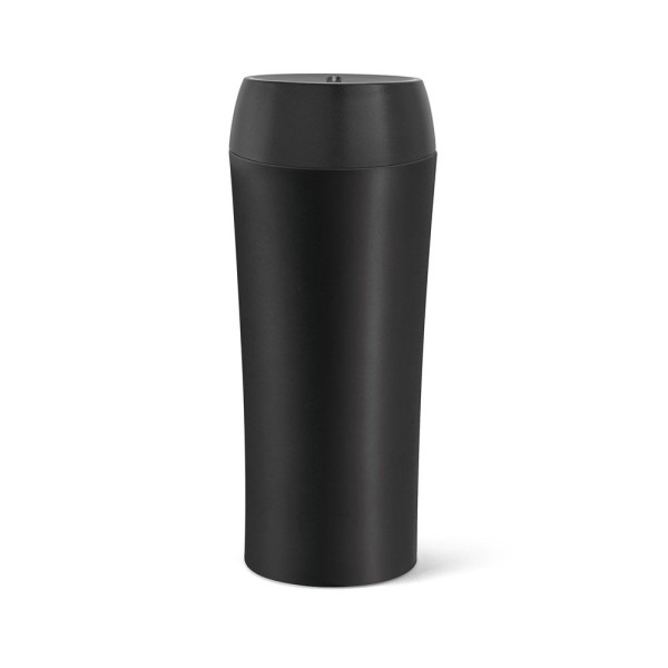 Mug de voyage personnalisable en acier inoxydable et PP - Contenance 470mL