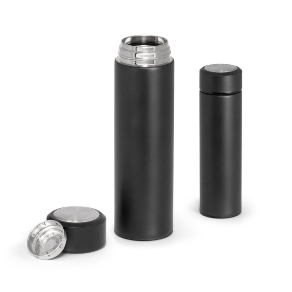 Thermos en acier inoxydable INGRAM 470mL - Objet publicitaire personnalisable pour entreprise