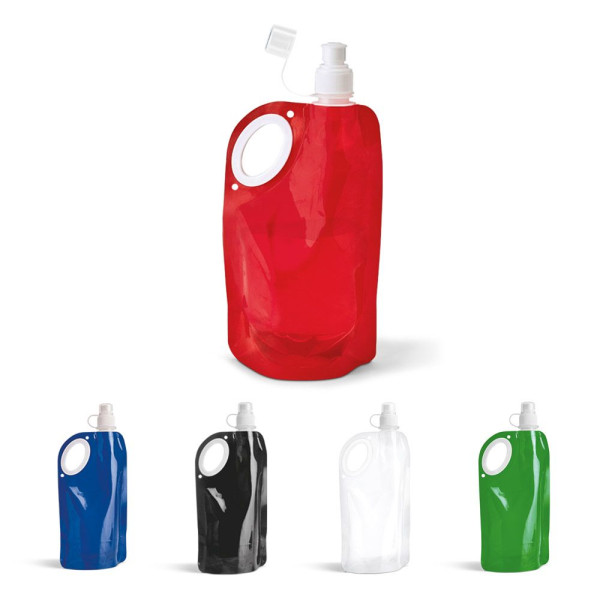 Bouteille pliable personnalisable HIKE de 750 ml en PET, PA et PE - BCM Goodies