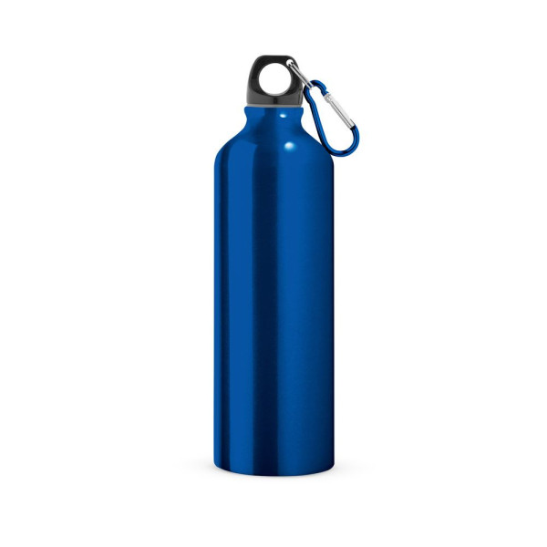 Bouteille de sport en aluminium LANDSCAPE L. de 800mL avec mousqueton pour entreprise et cadeaux clients
