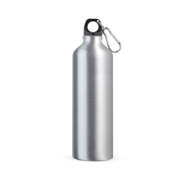 Bouteille de sport en aluminium LANDSCAPE L. de 800mL avec mousqueton pour entreprise et cadeaux clients