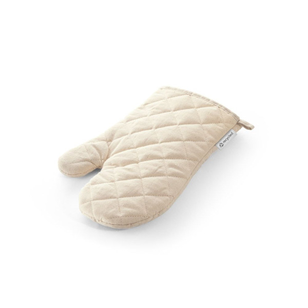 Gant de cuisine en coton recyclé RICKEY - Personnalisable pour entreprises