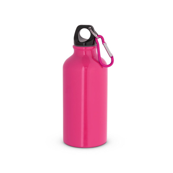 Bouteille de sport en aluminium LANDSCAPE S de 400mL avec mousqueton - Accessoire idéal pour événements d'entreprise | BCM 