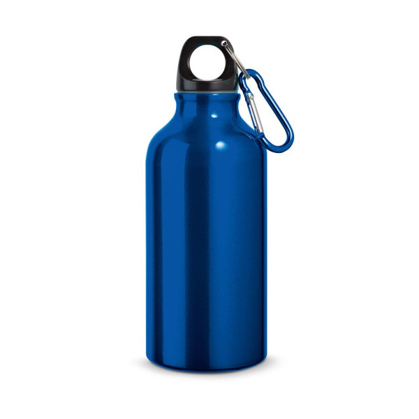 Bouteille de sport en aluminium LANDSCAPE S de 400mL avec mousqueton - Accessoire idéal pour événements d'entreprise | BCM 