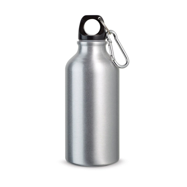 Bouteille de sport en aluminium LANDSCAPE S de 400mL avec mousqueton - Accessoire idéal pour événements d'entreprise | BCM 