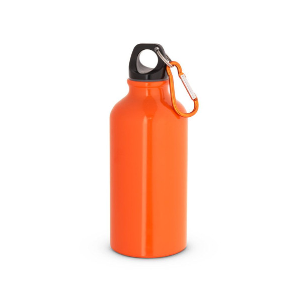 Bouteille de sport en aluminium LANDSCAPE S de 400mL avec mousqueton - Accessoire idéal pour événements d'entreprise | BCM 