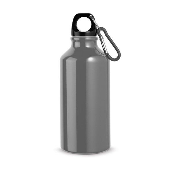 Bouteille de sport en aluminium LANDSCAPE S de 400mL avec mousqueton - Accessoire idéal pour événements d'entreprise | BCM 