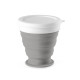 Verre de voyage pliable ASTRADA silicone et PP 250mL personnalisable - BCM Goodies