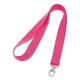 Lanyard en polyester LARIAT avec porte-clés personnalisable pour événements B2B - BCM Goodies
