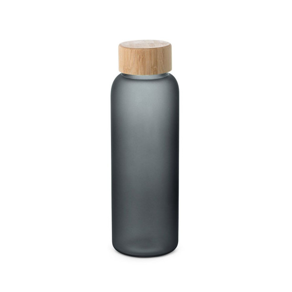 Tasse de voyage 500mL en verre borosilicate givré LILLARD - Personnalisable pour entreprise