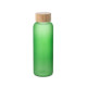 Tasse de voyage 500mL en verre borosilicate givré LILLARD - Personnalisable pour entreprise