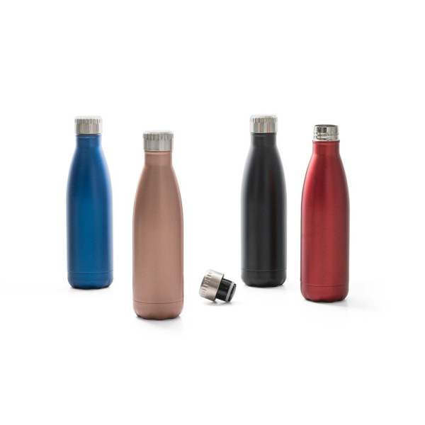Bouteille en acier inoxydable personnalisable 500 mL SHOW SATIN - BCM Goodies