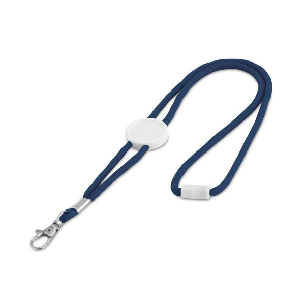 Tour de cou en polyester avec fonction porte-clés pour la communication d'entreprise | BCM Goodies