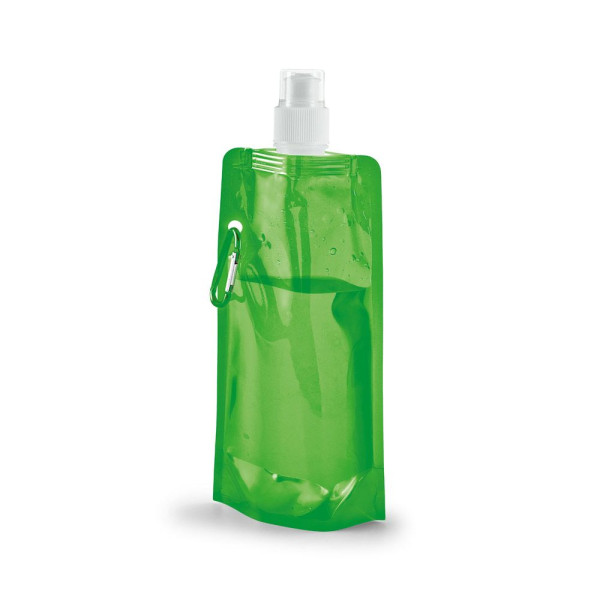 Bouteille pliante en PE de 460 mL personnalisable pour entreprise - BCM Goodies