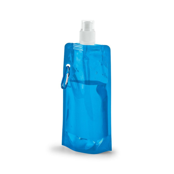 Bouteille pliante en PE de 460 mL personnalisable pour entreprise - BCM Goodies
