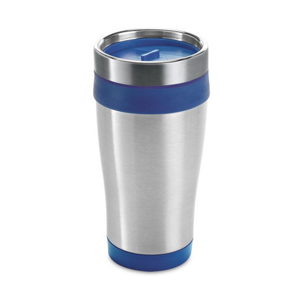 Gobelet de voyage en acier inoxydable et PP 420 mL BATUM - BCM Goodies