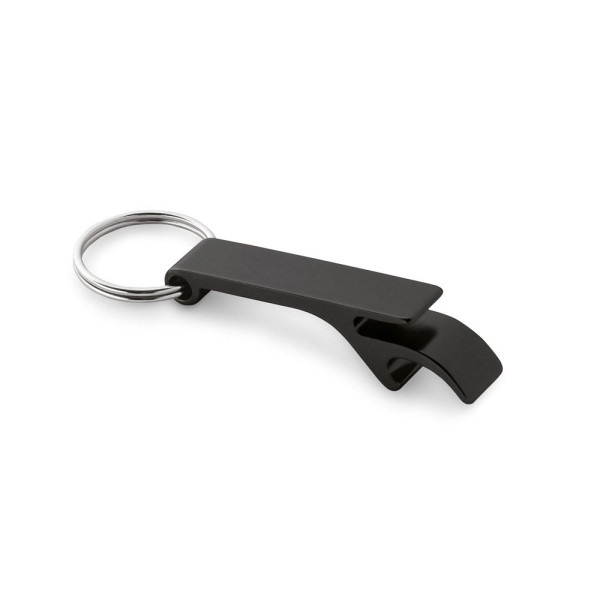Porte-clés décapsuleur en aluminium recyclé | BCM Goodies