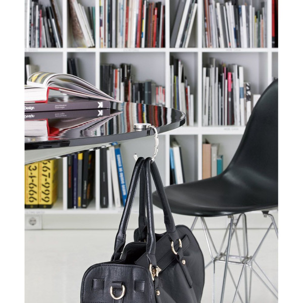 Support de sac en métal personnalisable FLORENCE - Accessoire idéal pour entreprises et organisations du secteur personnel et vo