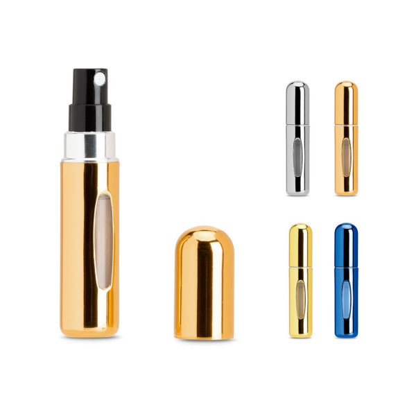 Atomiseur de parfum rechargeable en aluminium - BCM Goodies
