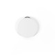 Miroir rond double face FREYA avec extérieur en PU mat - Objet publicitaire pour entreprises