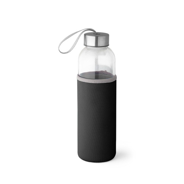 Bouteille de sport en verre et acier inoxydable 520 mL personnalisable pour entreprises - RAISE