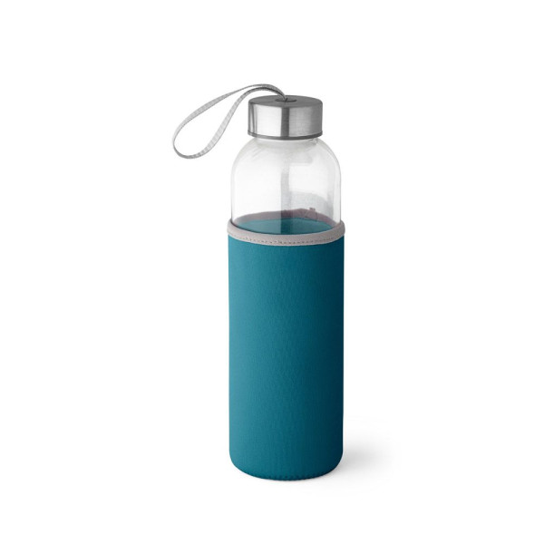 Bouteille de sport en verre et acier inoxydable 520 mL personnalisable pour entreprises - RAISE