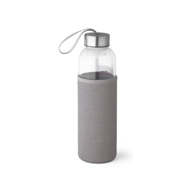 Bouteille de sport en verre et acier inoxydable 520 mL personnalisable pour entreprises - RAISE