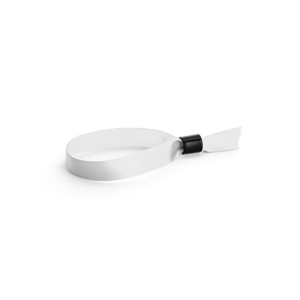 Bracelet en satin inviolable personnalisable pour entreprise - BCM Goodies
