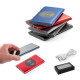 Power bank CASSINI 4 000 mAh avec chargeur sans fil 5W en aluminium recyclé - BCM Goodies